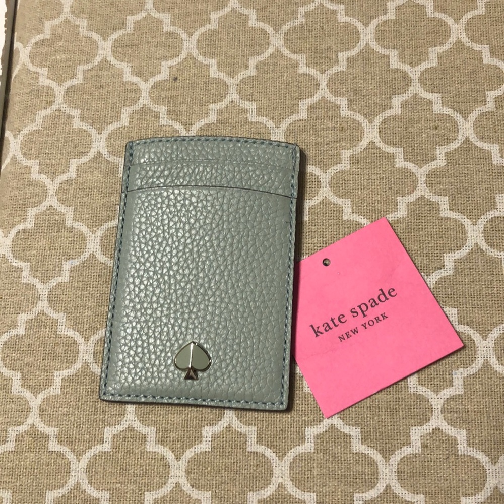 New Kate Spade New York polly card holder
